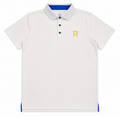 Performance Polo White — front