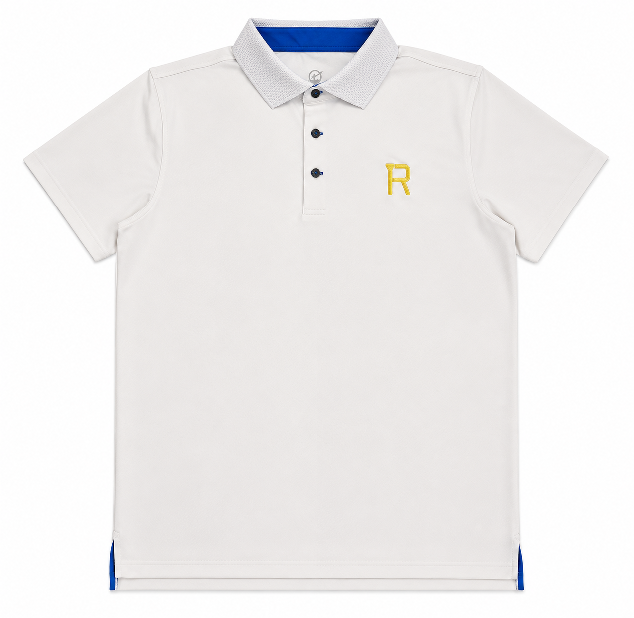 Performance Polo White — front